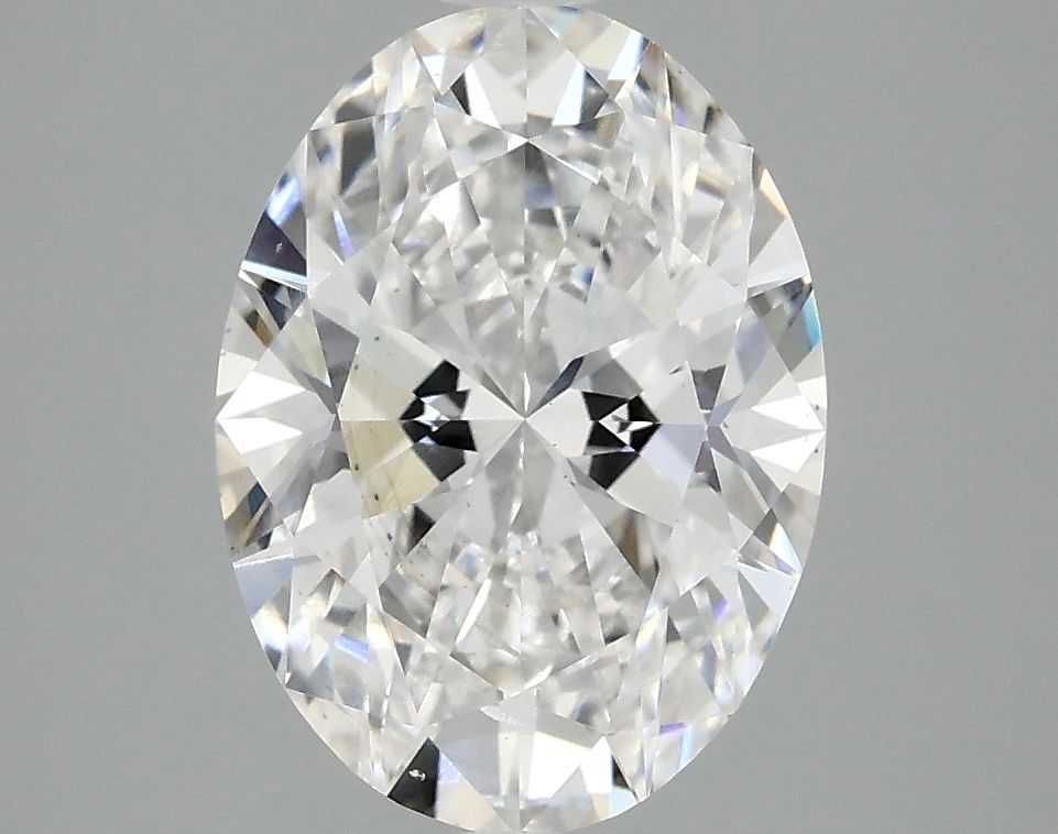3.02 ct. oval Lab Grown Diamond front image