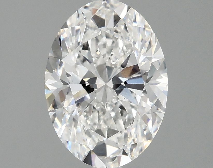 2.01 ct. oval Lab Grown Diamond front image