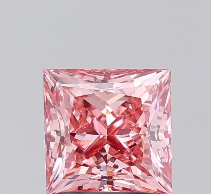 1.85 ct. princess Lab Grown Diamond front image