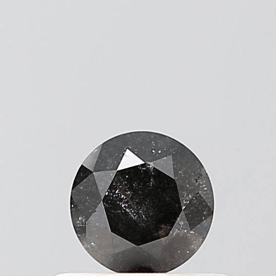 0.36 Carat Round Diamond Salt and Pepper VVS2