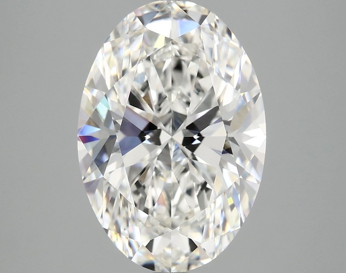 3.93 ct. oval Lab Grown Diamond front image
