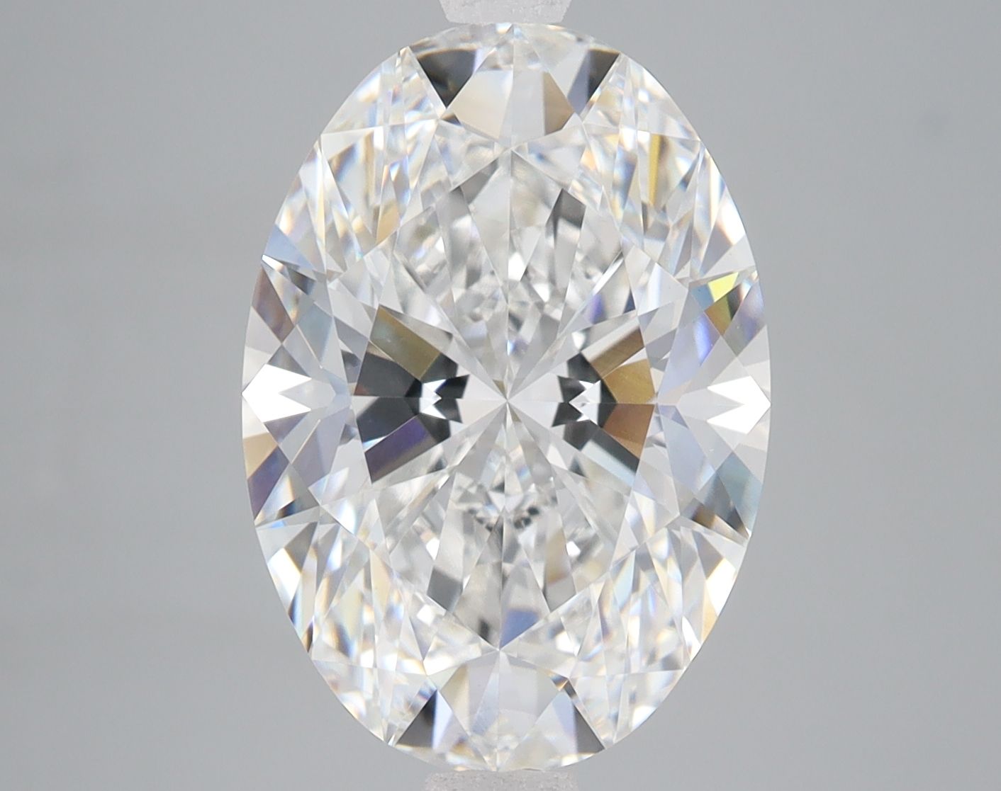6.08 ct. oval Lab Grown Diamond front image