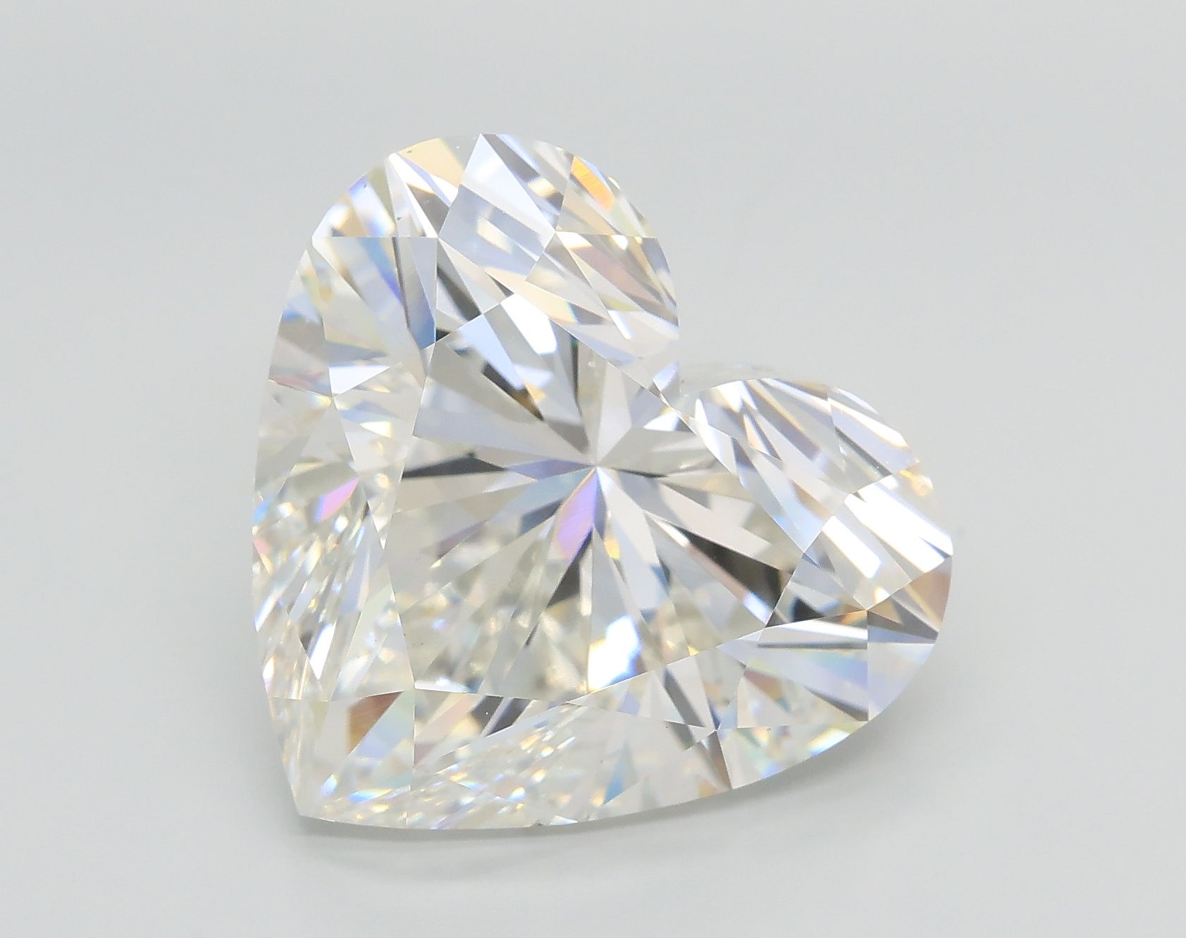 9.09 ct. heart Lab Grown Diamond front image