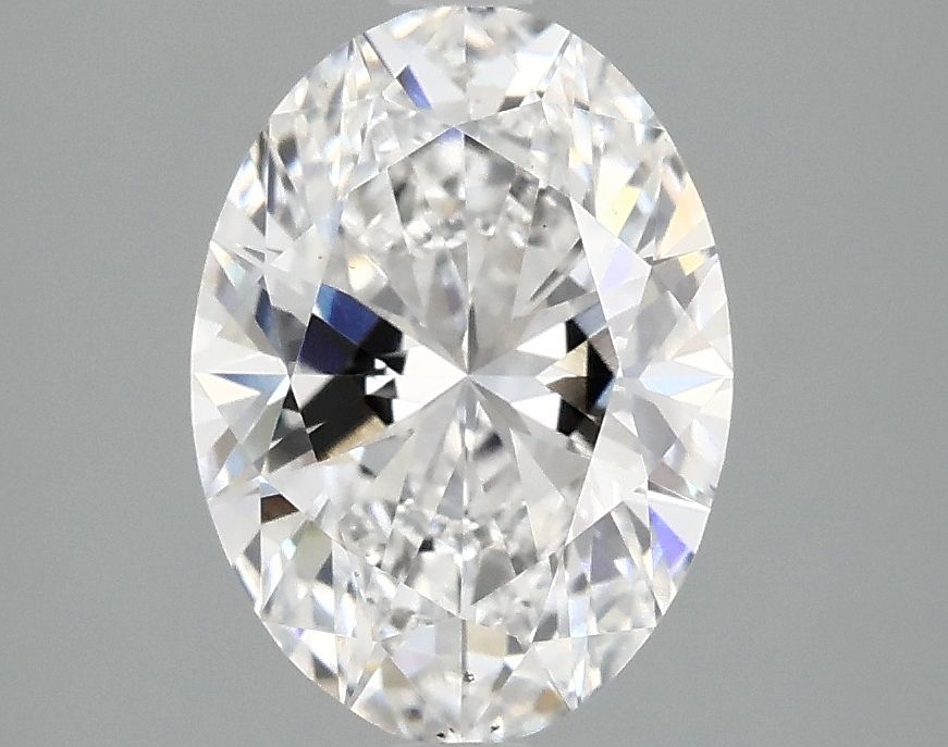2.10 ct. oval Lab Grown Diamond front image