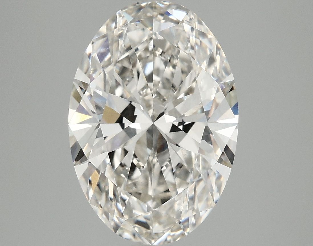 3.98 ct. oval Lab Grown Diamond front image