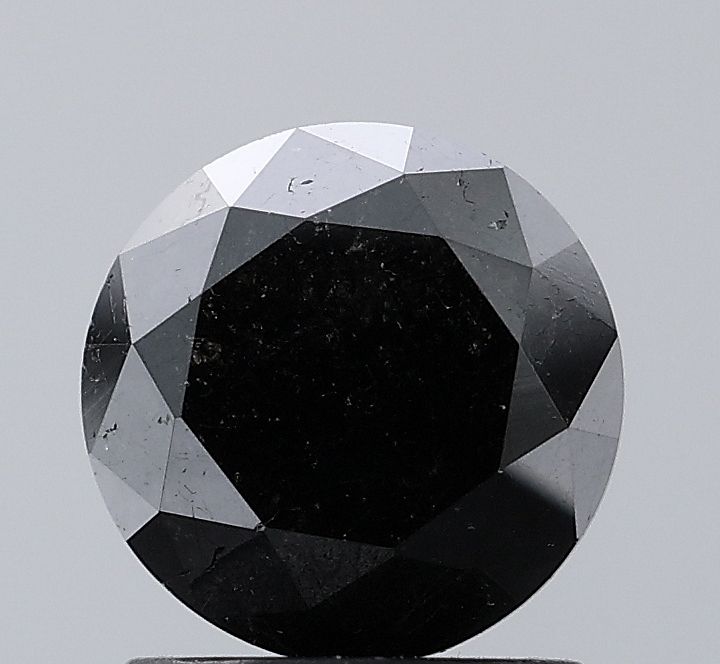 1.83 Carat Round Diamond Black VS2