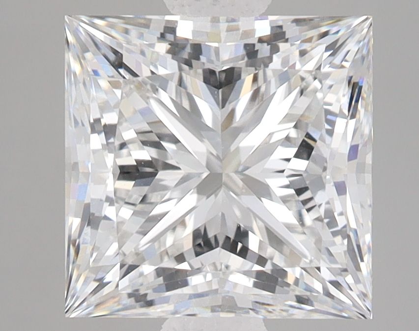 4.01 ct. princess Lab Grown Diamond front image