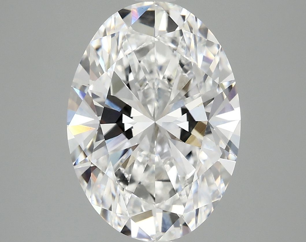 3.94 ct. oval Lab Grown Diamond front image