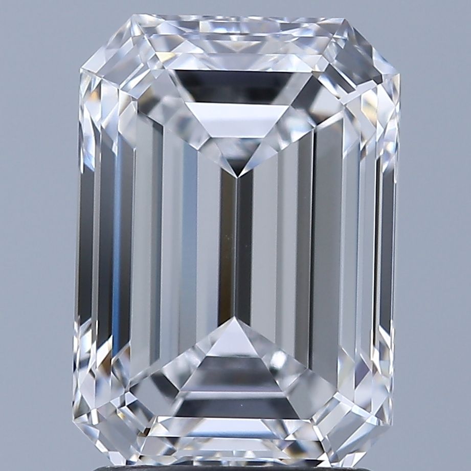 2.21 ct. emerald Lab Grown Diamond front image