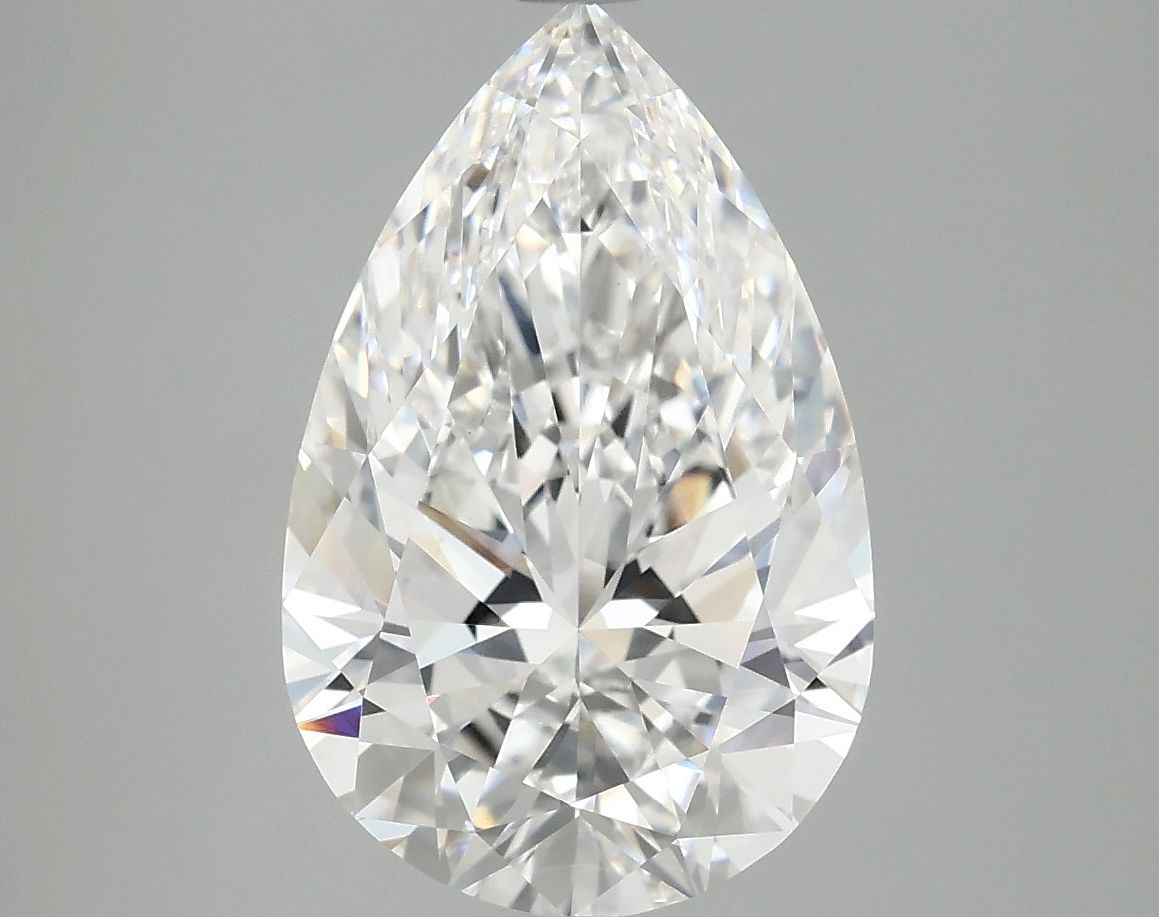 3.96 ct. pear Lab Grown Diamond front image