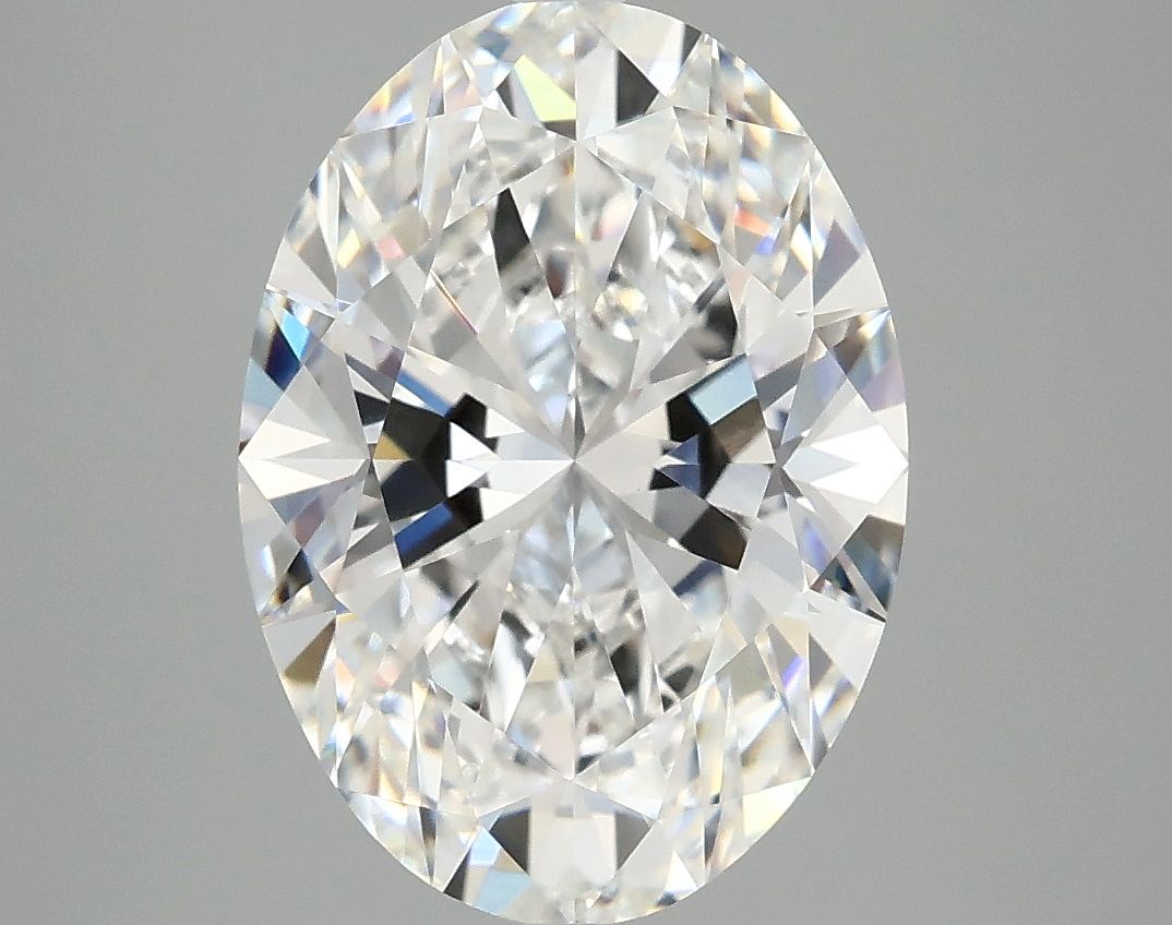 4.10 ct. oval Lab Grown Diamond front image