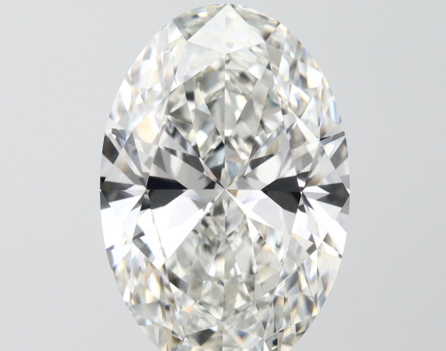9.08 ct. oval Lab Grown Diamond front image