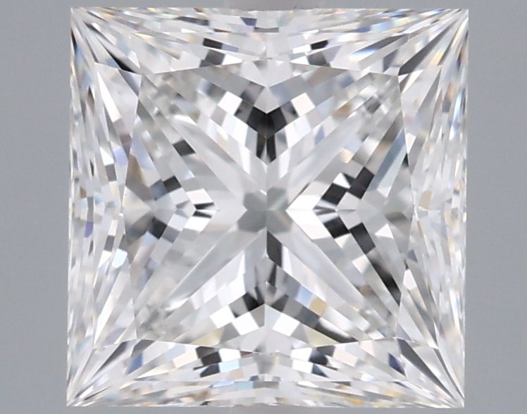 2.58 ct. princess Lab Grown Diamond front image