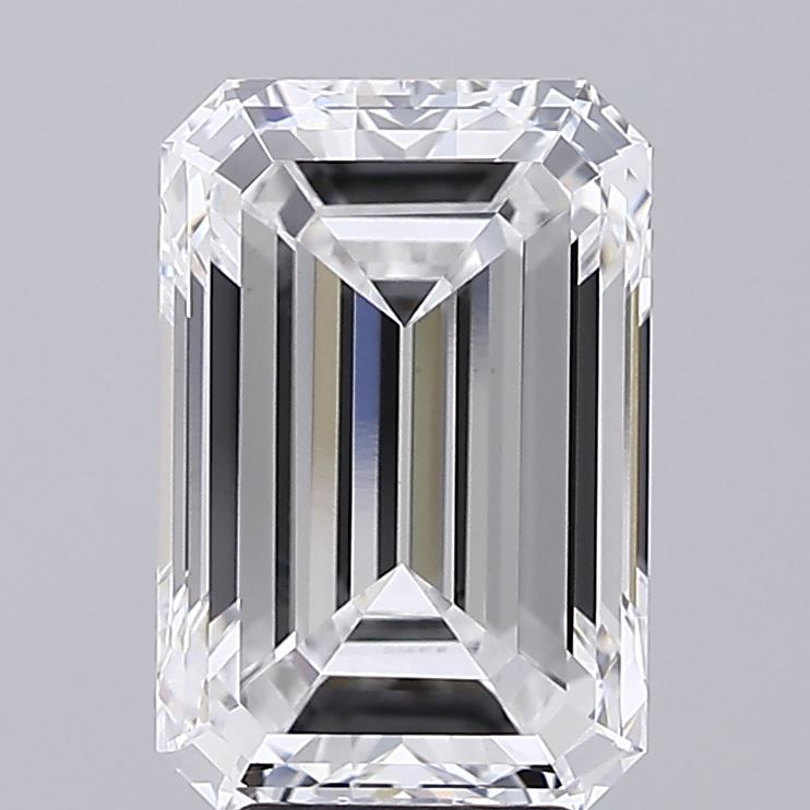 5.01 ct. emerald Lab Grown Diamond front image