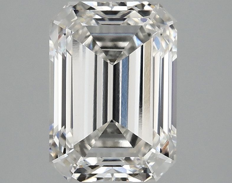 2.55 ct. emerald Lab Grown Diamond front image