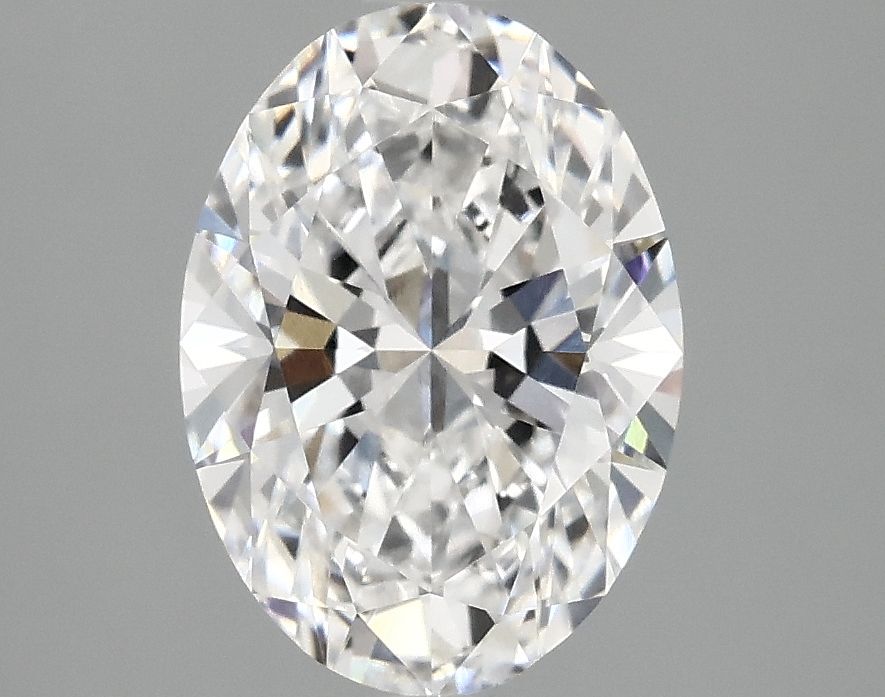 2.07 ct. oval Lab Grown Diamond front image