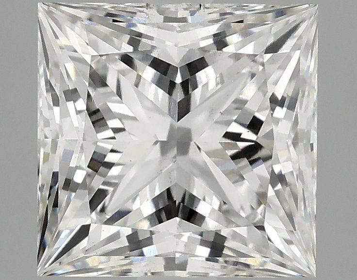 2.10 ct. princess Lab Grown Diamond front image