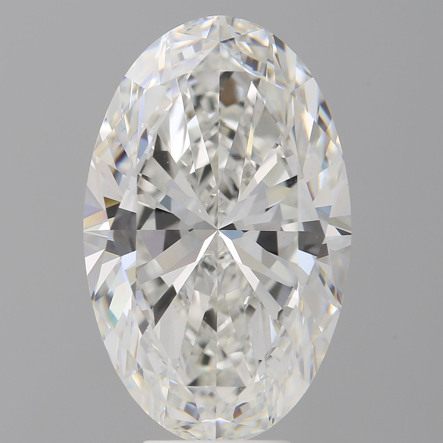 8.00 ct. oval Lab Grown Diamond front image