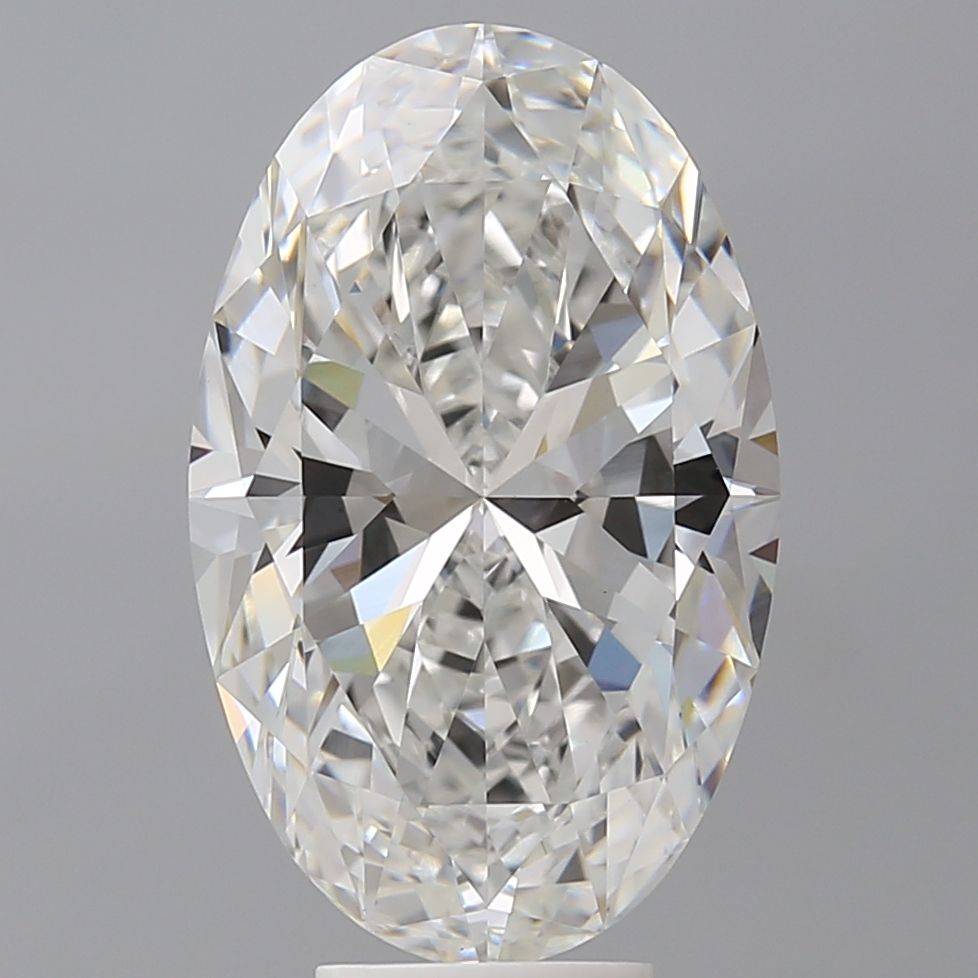 7.10 ct. oval Lab Grown Diamond front image