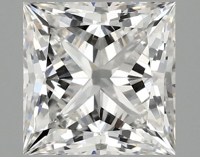 2.09 ct. princess Lab Grown Diamond front image