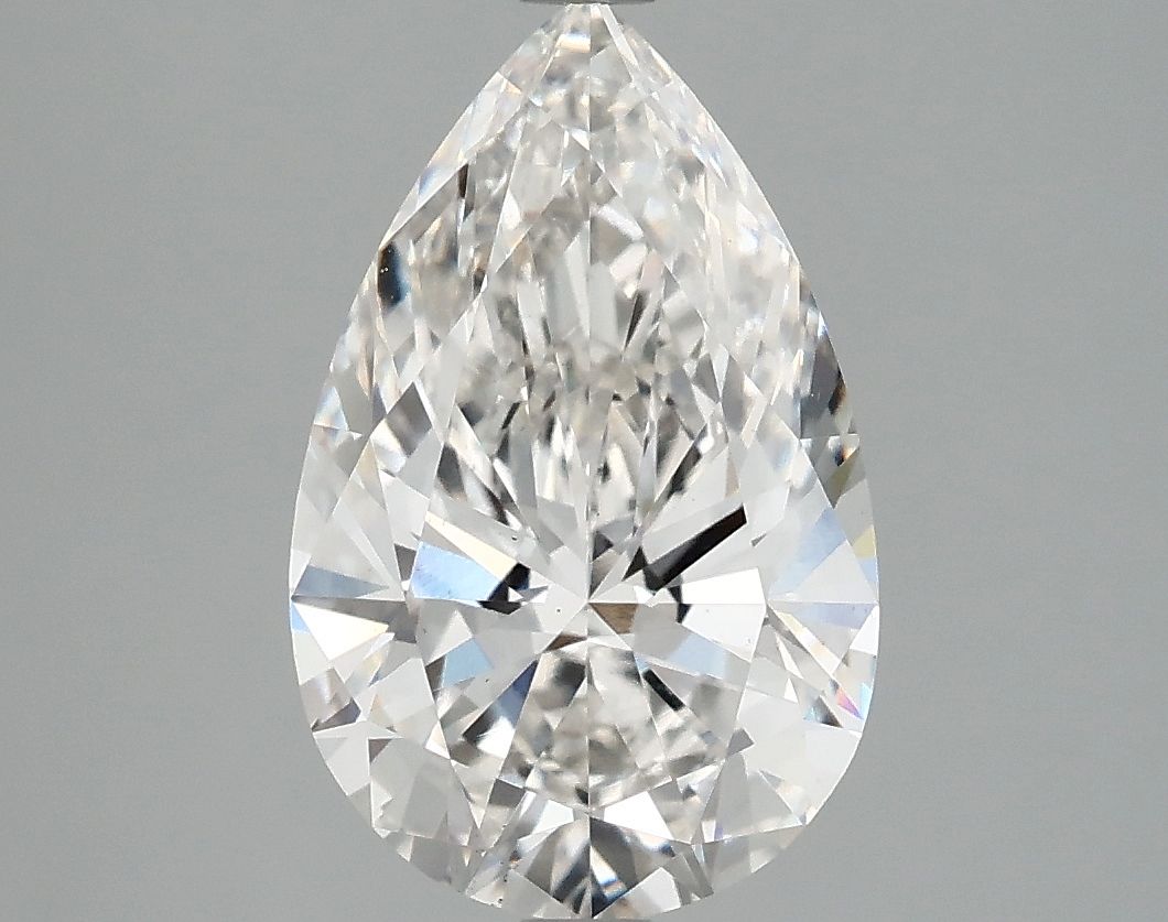3.08 carat f VS1 EX Cut IGI pear diamond