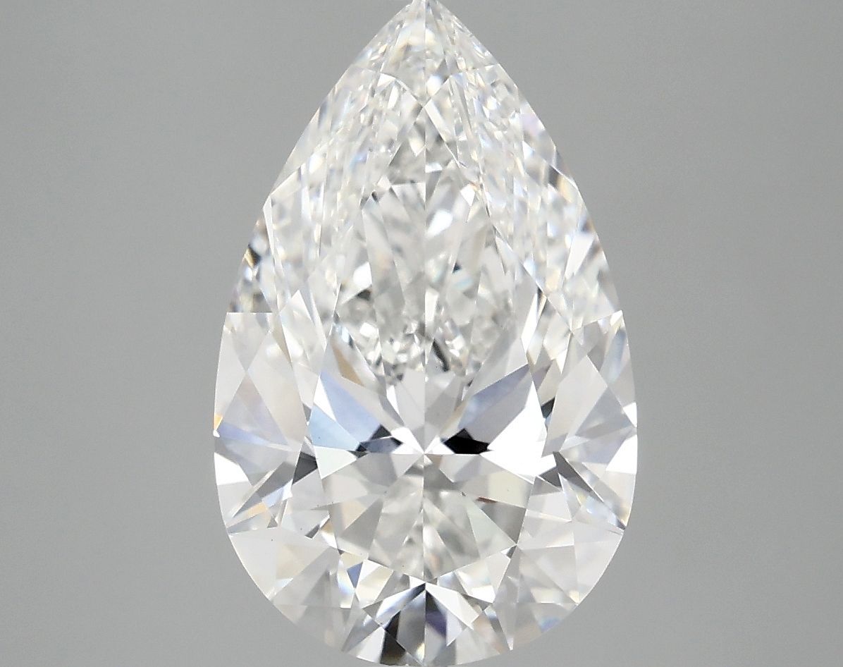 3.98 ct. pear Lab Grown Diamond front image