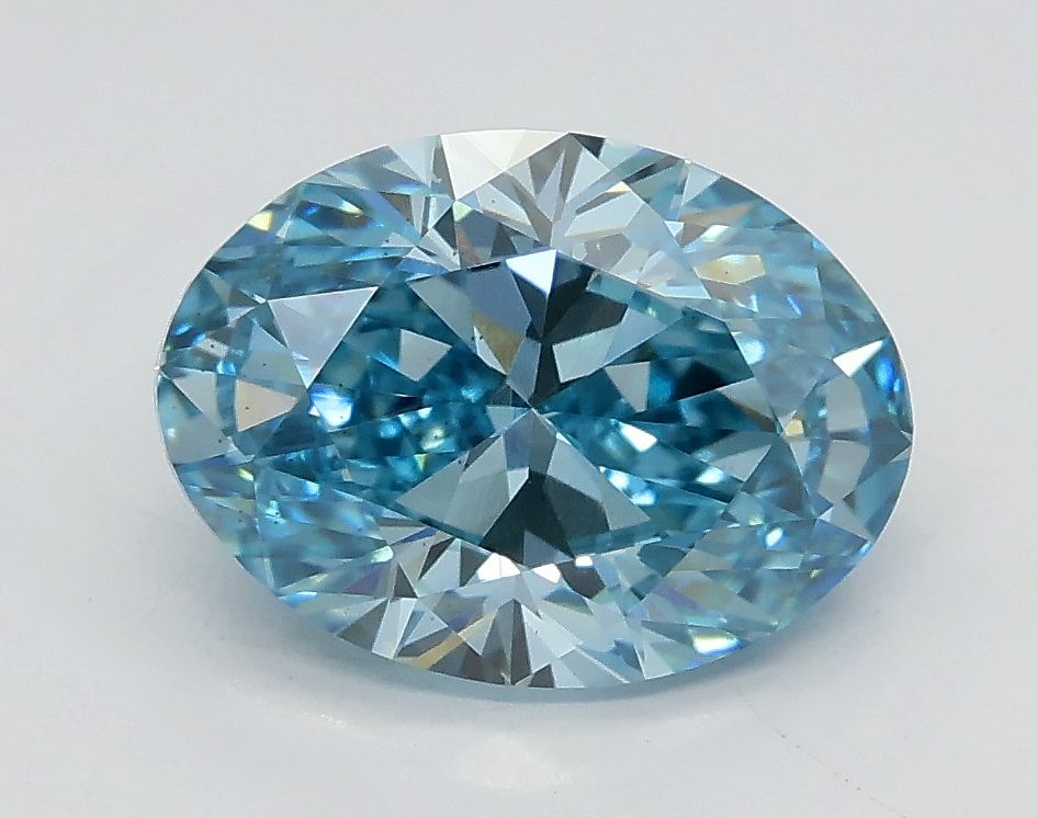 2.01 ct. oval Lab Grown Diamond front image
