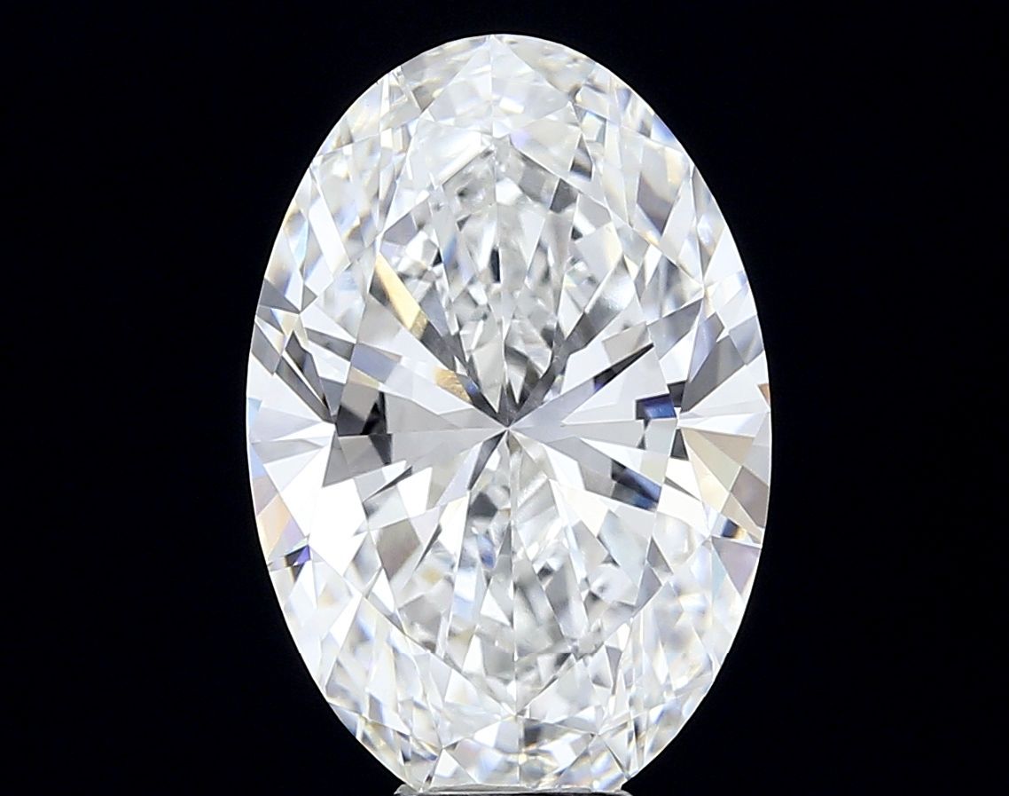 8.00 ct. oval Lab Grown Diamond front image