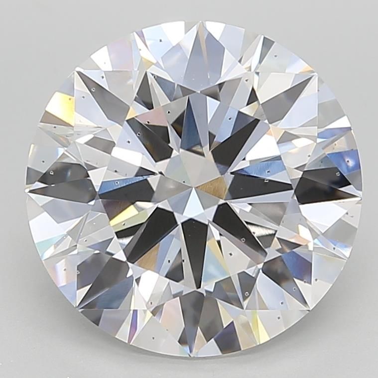 7.04 ct. round Lab Grown Diamond front image