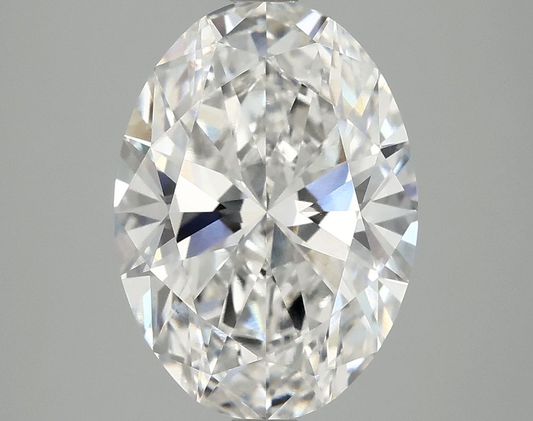 3.95 ct. oval Lab Grown Diamond front image