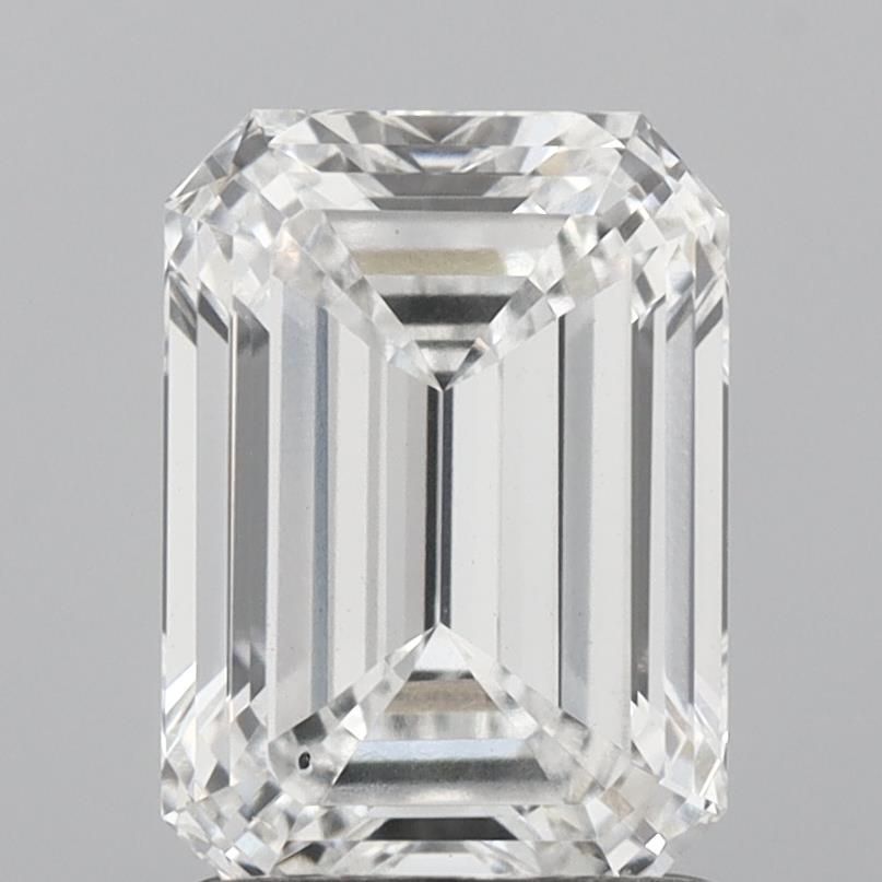 1.61 ct. emerald Lab Grown Diamond front image