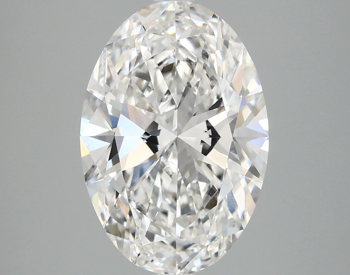 3.91 ct. oval Lab Grown Diamond front image