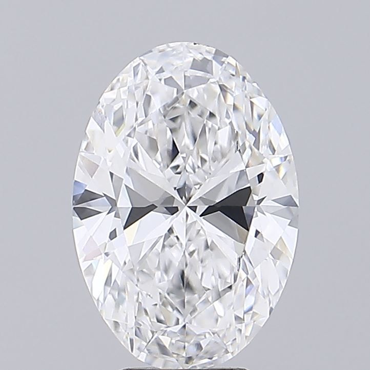 3.52 ct. oval Lab Grown Diamond front image