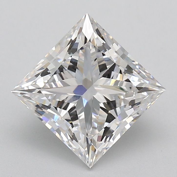 3.02 ct. princess Lab Grown Diamond front image