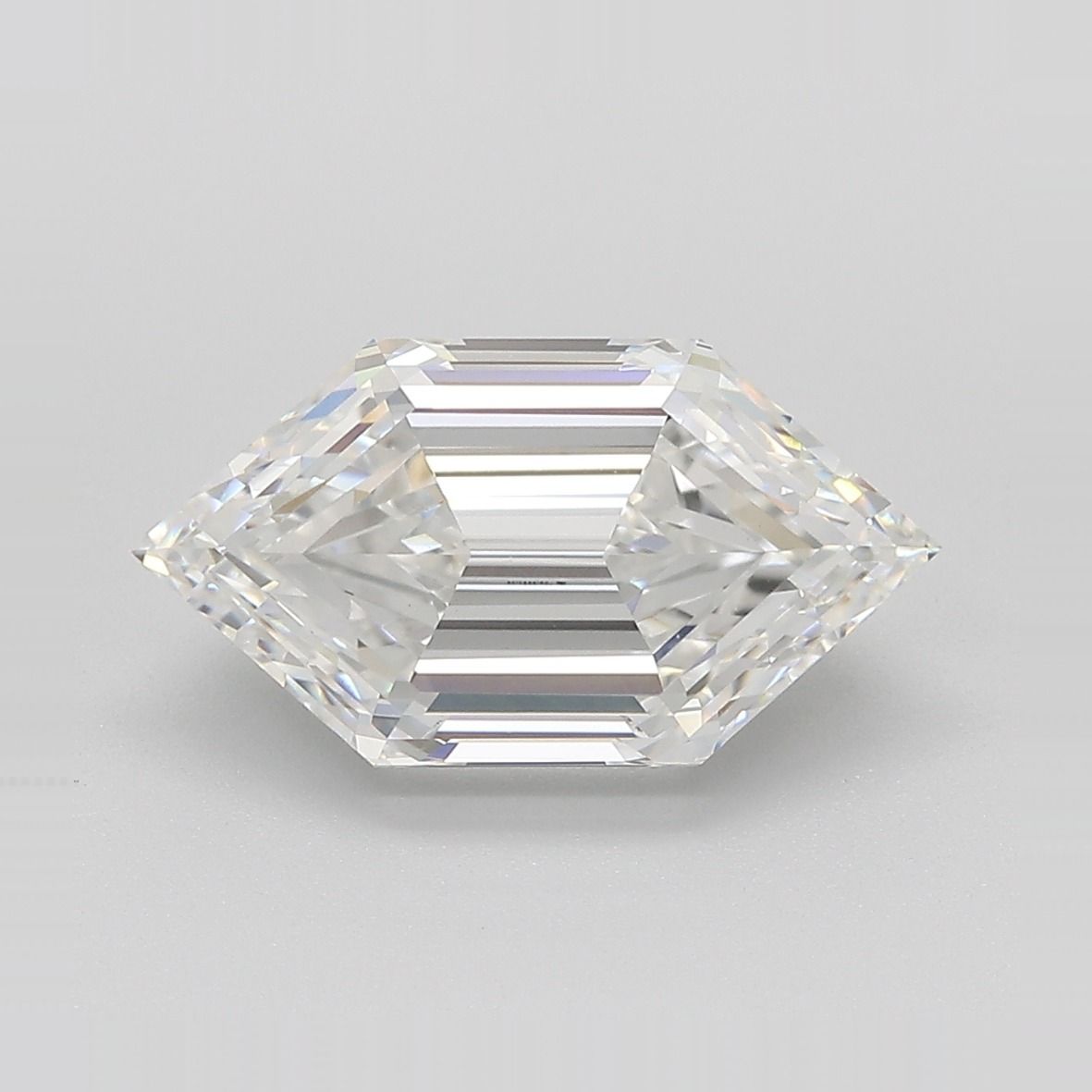 4.06 ct lab-grown Hexagonal Diamond