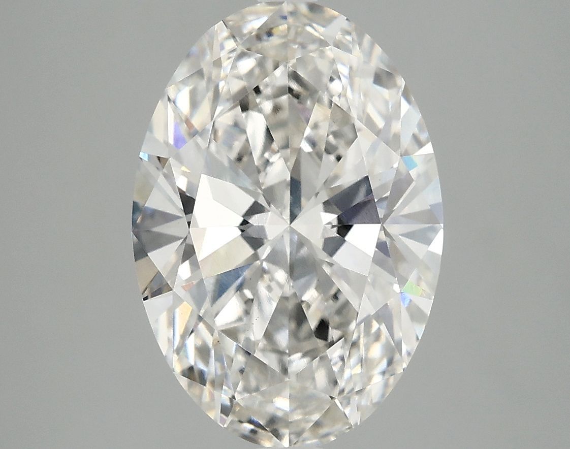3.91 ct. oval Lab Grown Diamond front image