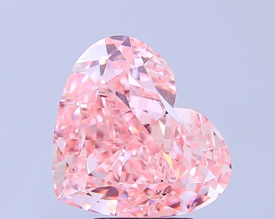 5.05 ct. heart Lab Grown Diamond front image