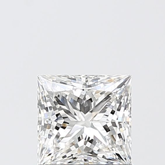 1.1 ct lab-grown Princess Diamond