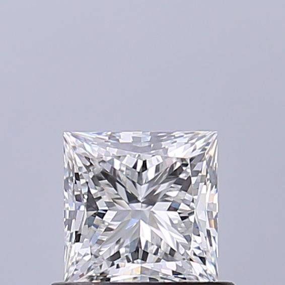 0.66 ct. princess Lab Grown Diamond front image