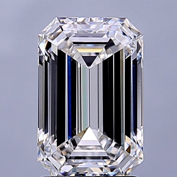 2.10 ct. emerald Lab Grown Diamond front image