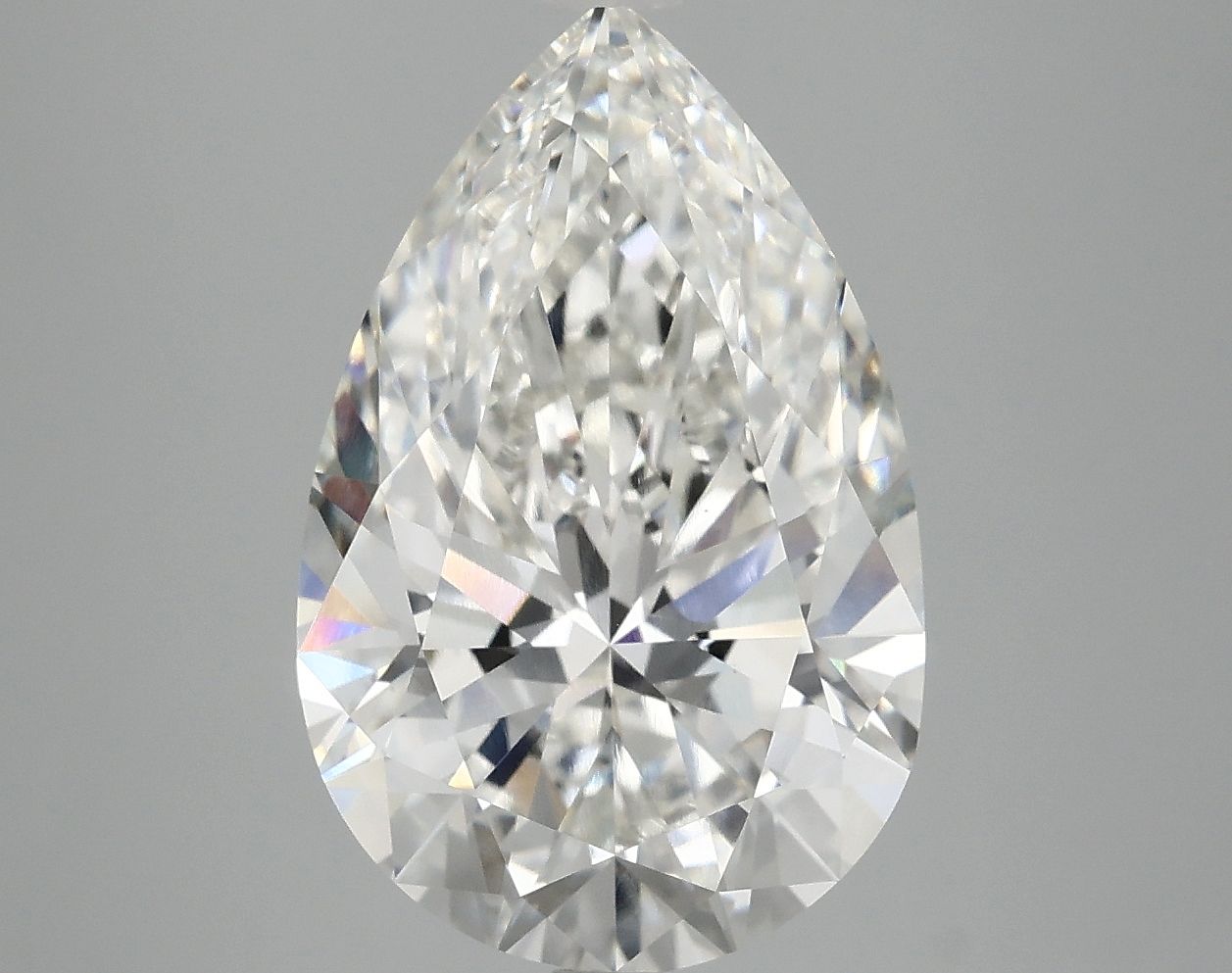 5.06 ct. pear Lab Grown Diamond front image