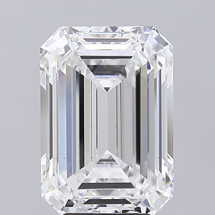 5.02 ct. emerald Lab Grown Diamond front image