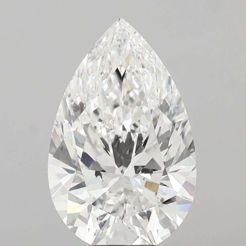 6.04 ct. pear Lab Grown Diamond front image