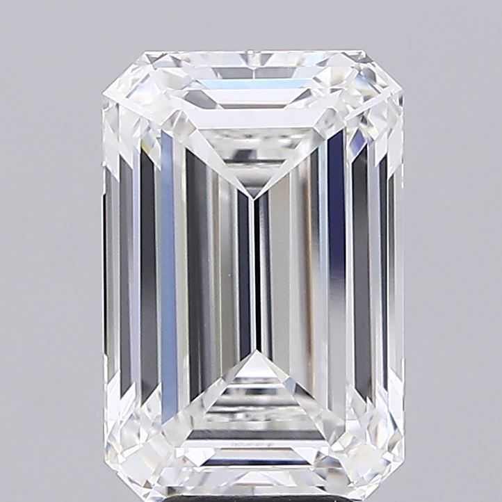 6.03 ct. emerald Lab Grown Diamond front image