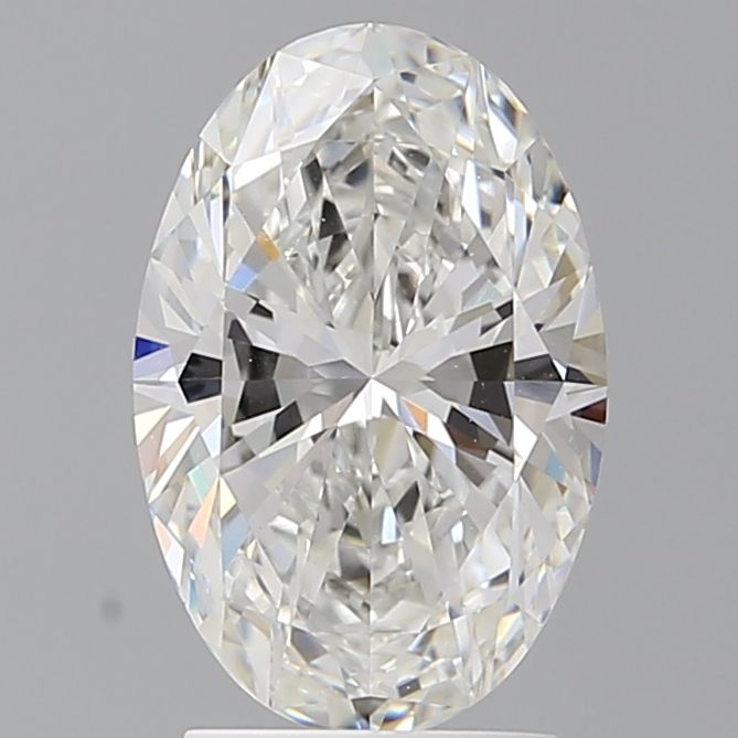 2.59 ct. oval Lab Grown Diamond front image