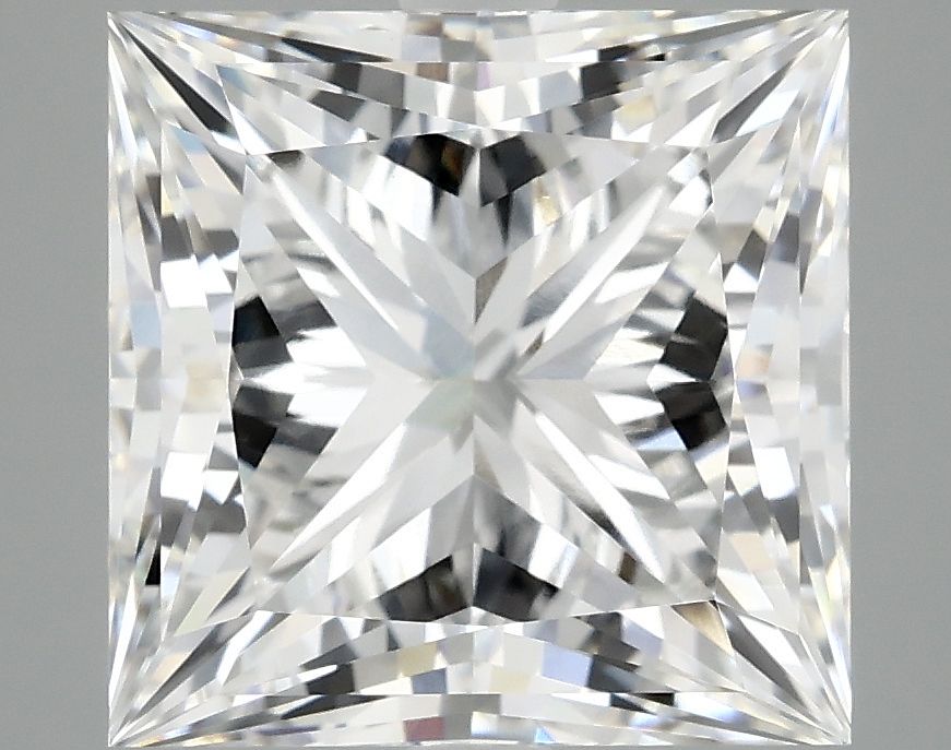 6.11 ct. princess Lab Grown Diamond front image