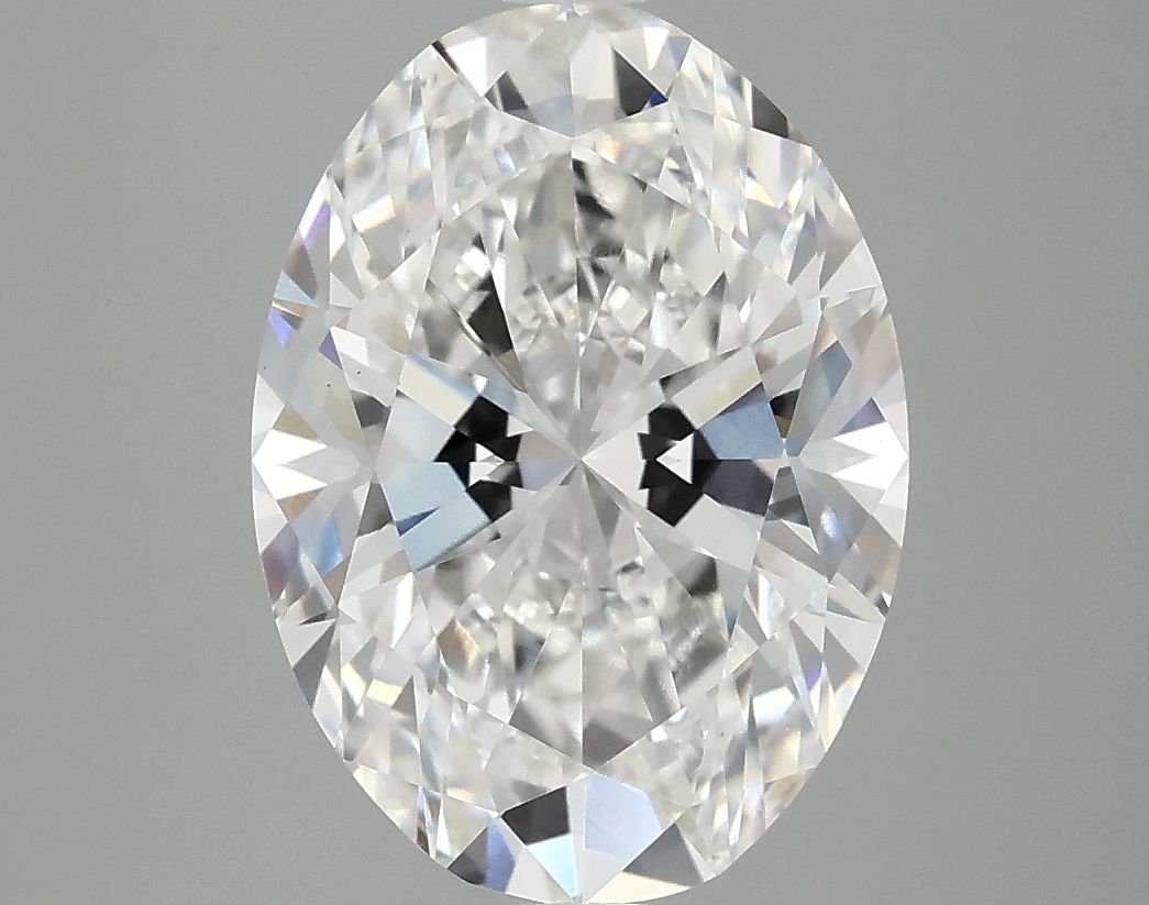 3.78 ct. oval Lab Grown Diamond front image