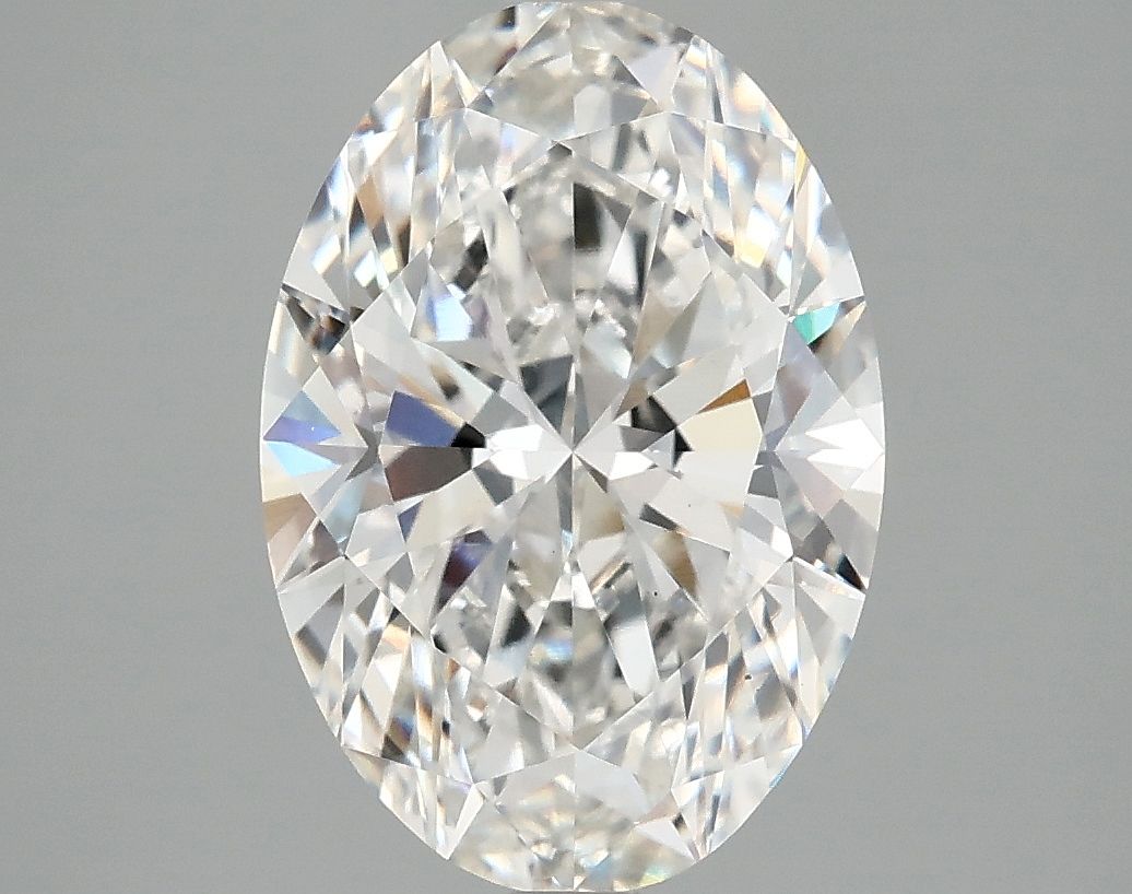 3.90 ct. oval Lab Grown Diamond front image