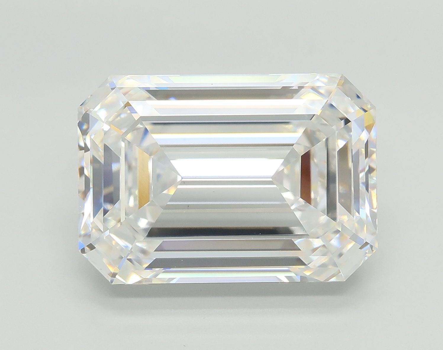 8.03 ct. emerald Lab Grown Diamond front image