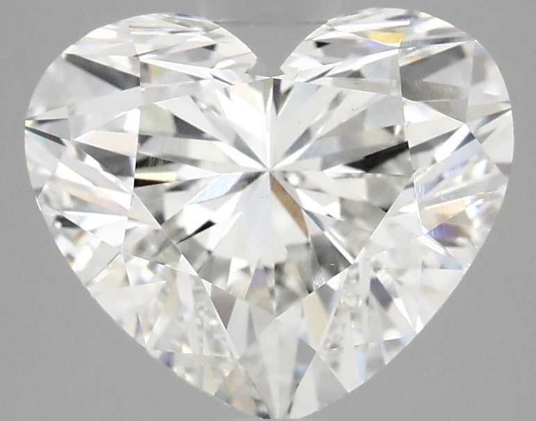 3.08 carat f VS1 EX Cut IGI heart diamond